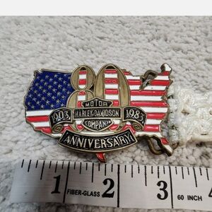 Harley-Davidson Solid Brass Belt Buckle